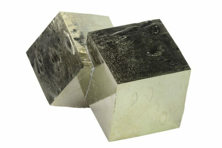 Natural Pyrite Cube Cluster - Spain #136705